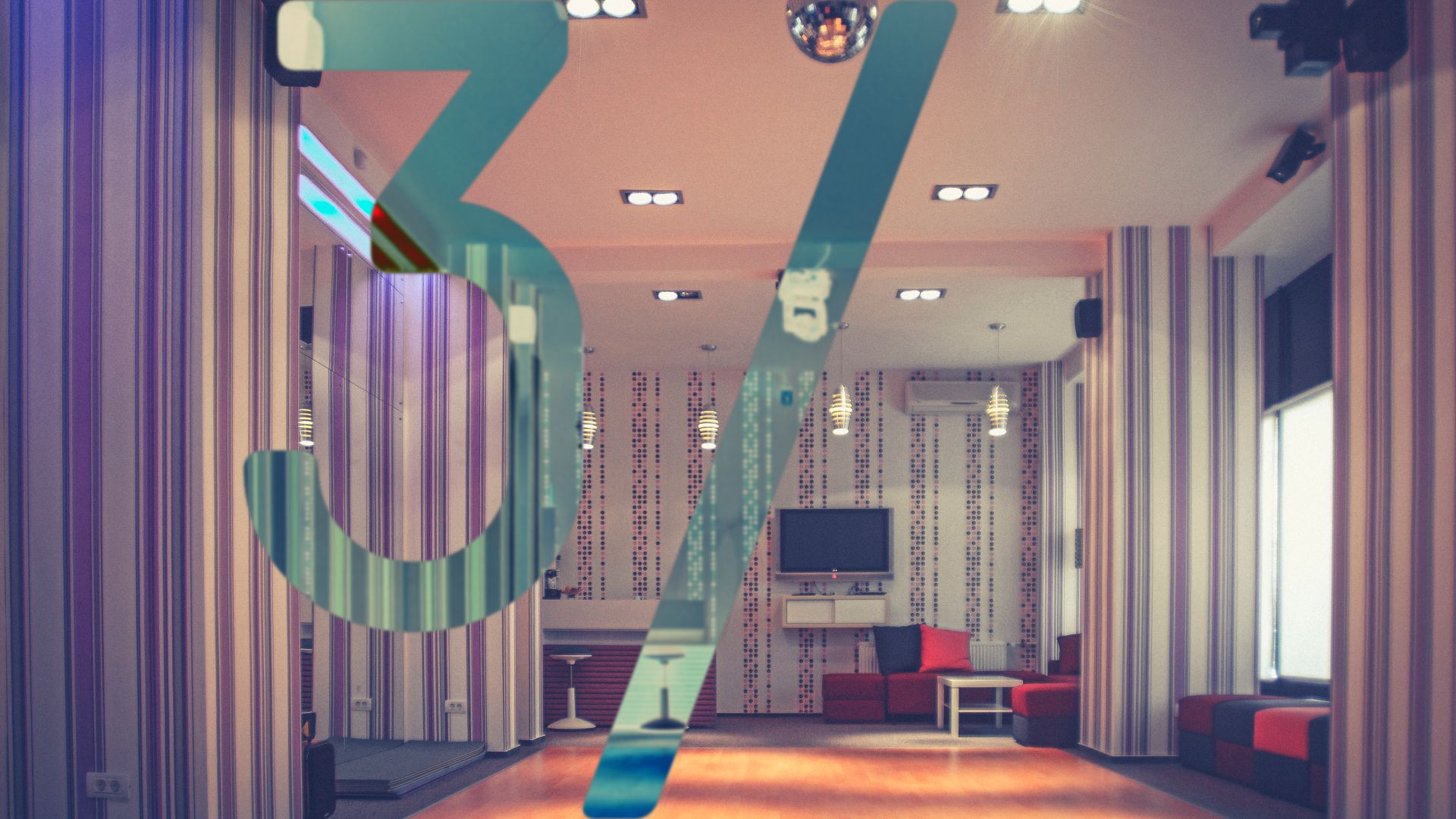 Kinder party space interior design project